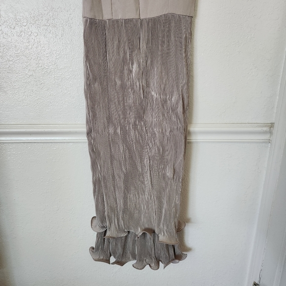 CLAUDE Midi Dress Small Gray Sleeveless New with Tags - Picture 10 of 11